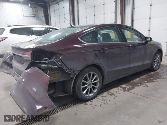 2017 Ford Fusion SE with VIN 3FA6P0H73HR104362, listed as a IAAI auction lot 41443826 with 126,669 mi miles. Bid and sale history available at carsss.com. Image 4.