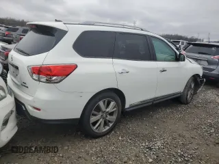 2014 Nissan Pathfinder SV with VIN 5N1AR2MM1EC640920, listed as a Copart auction lot 42110905 with Not Provided miles and Salvage Title. Bid and sale history available at carsss.com. Image 3.