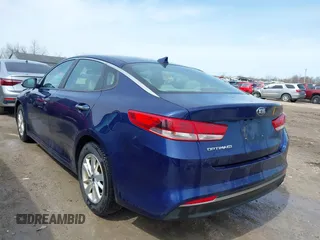 2017 Kia Optima LX with VIN 5XXGT4L39HG152100, listed as a IAAI auction lot 41953707 with 89,273 mi miles. Bid and sale history available at carsss.com. Image 3.