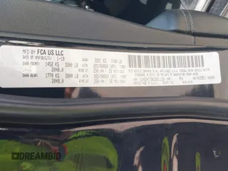 2019 Dodge Durango R/T z VIN 1C4SDHCT8KC651119, wystawiony jako IAAI lot #42412850 z przebiegiem 140 054 mil mil oraz . Historia ofert i sprzedaży dostępna na DreamBid. Obrazek 9.