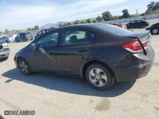 2014 Honda Civic Sedan LX with VIN 2HGFB2F51EH541162, listed as a Copart auction lot 52978265 with 177,937 mi miles and Salvage Title. Bid and sale history available at carsss.com. Image 2.