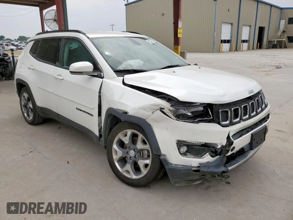 2020 Jeep Compass Limited z VIN 3C4NJCCB4LT122675, wystawiony jako Copart lot #57493495 z przebiegiem 71 533 mil mil oraz Czysty tytuł • Clean title. Historia ofert i sprzedaży dostępna na DreamBid. Obrazek 4.