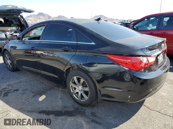 2011 Hyundai Sonata GLS with VIN 5NPEB4AC2BH105581, listed as a Copart auction lot 55623785 with 169,172 mi miles and Clean Title. Bid and sale history available at carsss.com. Image 2.