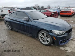 2015 BMW 4 Series 428i xDrive z VIN WBA3N5C5XFK198714, wystawiony jako Copart lot #49602865 z przebiegiem 100 664 mil mil oraz Szkoda całkowita • Salvage title. Historia ofert i sprzedaży dostępna na DreamBid. Obrazek 4.