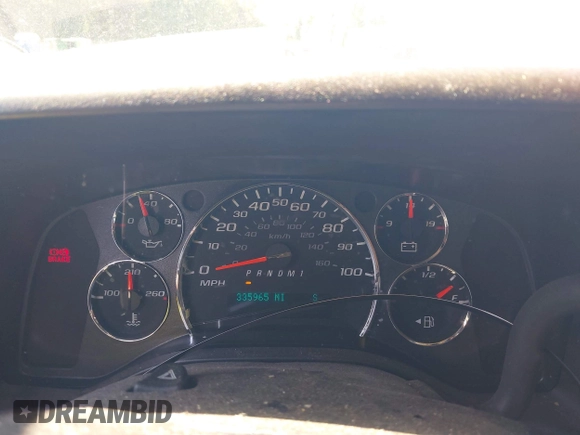 2012 Chevrolet Express Cargo with VIN 1GCWGFCA6C1194707, listed as a IAAI auction lot 42424538 with 335,965 mi miles and . Bid and sale history available at DreamBid. Image 7.