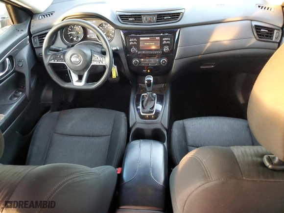 2017 Nissan Rogue SV with VIN 5N1AT2MN1HC730843, listed as a Copart auction lot 80630044 with 218449 miles and Salvage Title. Bid and sale history available at carsss.com. Image 8.
