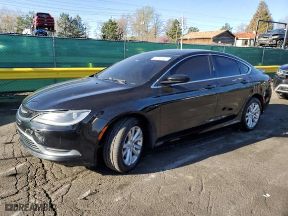 2015 Chrysler 200 Limited with VIN 1C3CCCAB7FN693686, listed as a Copart auction lot 53751545 with 191,046 mi miles and Clean Title. Bid and sale history available at carsss.com. Image 1.
