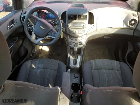 2015 Chevrolet Sonic LT with VIN 1G1JC5SH9F4115458, listed as a Copart auction lot 44235025 with 174,442 mi miles and Salvage Title. Bid and sale history available at carsss.com. Image 8.
