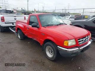 2002 Ford Ranger XL with VIN 1FTYR10D52PA66412, listed as a IAAI auction lot 41942600 with Not provided miles and . Bid and sale history available at DreamBid. Image 1.