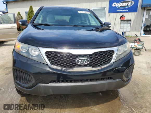 2012 Kia Sorento LX with VIN 5XYKT4A18CG232603, listed as a Copart auction lot 51419815 with 141,911 mi miles and Non Repairable. Bid and sale history available at carsss.com. Image 5.