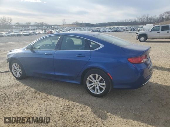 2015 Chrysler 200 Limited with VIN 1C3CCCAB6FN554052, listed as a Copart auction lot 52799825 with 161,671 mi miles and Non Repairable. Bid and sale history available at carsss.com. Image 2.