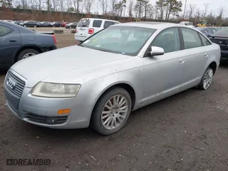 2007 Audi A6 3.2L with VIN WAUDH74F87N011226, listed as a IAAI auction lot 41725991 with 999,999 mi miles. Bid and sale history available at carsss.com. Image 2.