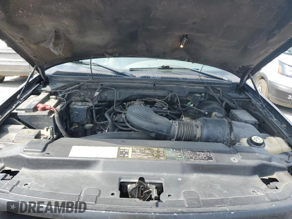 2003 Ford F-150 XL with VIN 2FTPX18L13CA34024, listed as a Copart auction lot 62133645 with 224,922 mi miles and Salvage title. Bid and sale history available at DreamBid. Image 11.