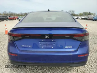 2023 Honda Accord Sport с VIN 1HGCY2F53PA061627, выставлен на аукционе Copart как лот 53447725 с пробегом 15 487 миль миль и Списание • Salvage title. История ставок и продаж доступна на DreamBid. Изображение 6.