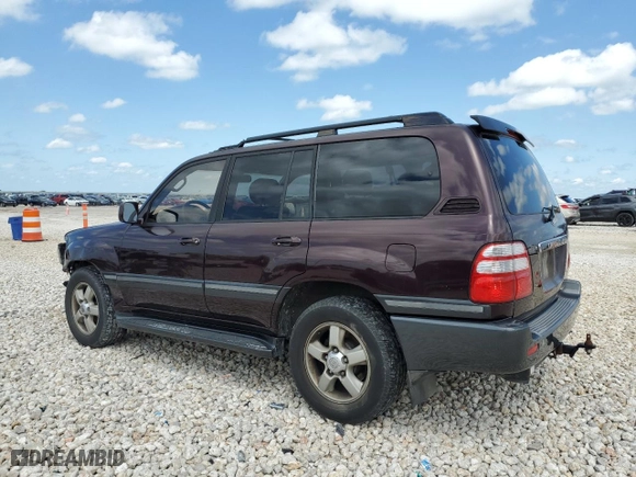 2004 Toyota Land Cruiser with VIN JTEHT05J042051807, listed as a Copart auction lot 53260915 with 366,102 mi miles and Salvage Title. Bid and sale history available at carsss.com. Image 2.
