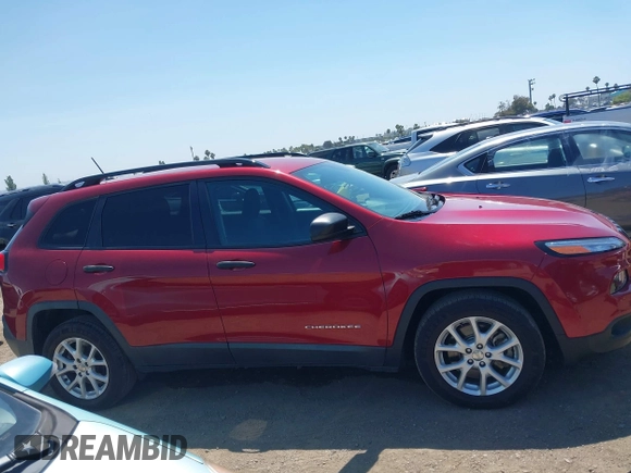 2016 Jeep Cherokee Sport with VIN 1C4PJLAB5GW281944, listed as a IAAI auction lot 42627685 with 117,954 mi miles and . Bid and sale history available at DreamBid. Image 13.