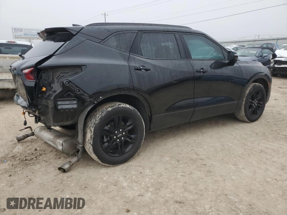 2021 Chevrolet Blazer LT with VIN 3GNKBCRS2MS537032, listed as a Copart auction lot 44575905 with 73,873 mi miles and Salvage title. Bid and sale history available at DreamBid. Image 3.