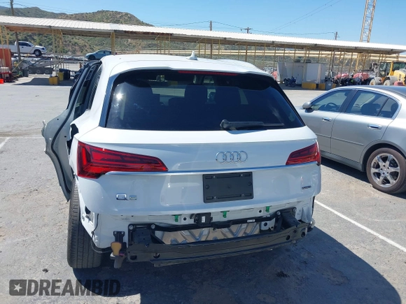 2022 Audi Q5 S line Premium with VIN WA1GAAFY0N2012590, listed as a IAAI auction lot 42004119 with 35,843 mi miles. Bid and sale history available at carsss.com. Image 17.