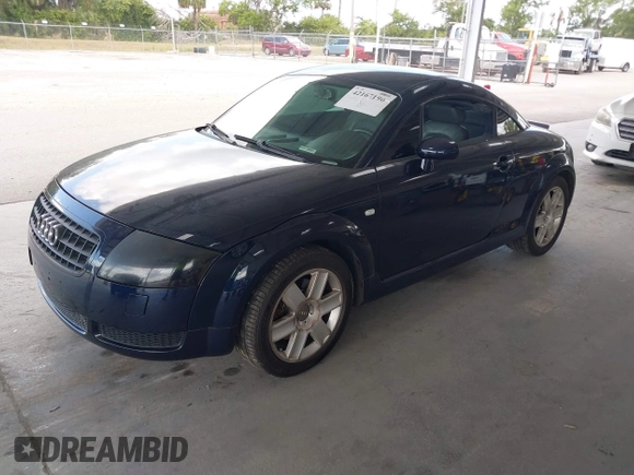 2004 Audi TT with VIN TRUSC28N641021758, listed as a IAAI auction lot 42167196 with 218,510 mi miles. Bid and sale history available at carsss.com. Image 2.