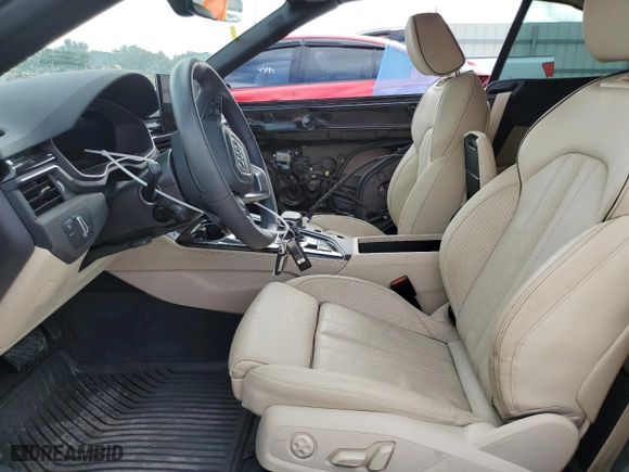 2024 Audi A5 Cabriolet S line Premium Plus with VIN WAU4AGF50RN003178, listed as a Copart auction lot 70763674 with NaN miles and Salvage Title. Bid and sale history available at carsss.com. Image 7.