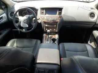 2020 Nissan Pathfinder Platinum with VIN 5N1DR2DM0LC634911, listed as a Copart auction lot 50575835 with 80,597 mi miles and Salvage title. Bid and sale history available at DreamBid. Image 8.