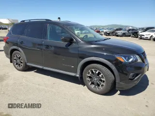 2019 Nissan Pathfinder SV with VIN 5N1DR2MN4KC613731, listed as a Copart auction lot 50337135 with 140,801 mi miles and Salvage Title. Bid and sale history available at carsss.com. Image 4.