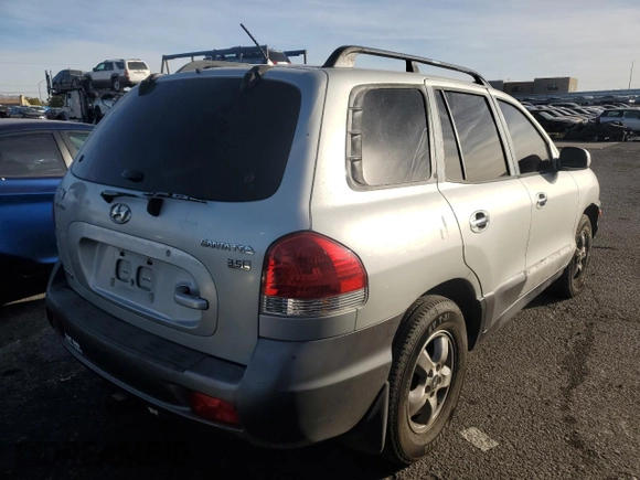 2006 Hyundai Santa Fe GLS z VIN KM8SC13EX6U095404, wystawiony jako Copart lot #85170014 z przebiegiem 147 133 mil mil oraz Szkoda całkowita • Salvage title. Historia ofert i sprzedaży dostępna na DreamBid. Obrazek 3.