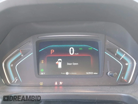 2019 Honda Odyssey EX with VIN 5FNRL6H50KB097321, listed as a IAAI auction lot 40964249 with 163,922 mi miles and . Bid and sale history available at DreamBid. Image 7.