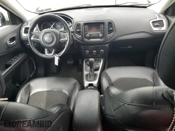 2018 Jeep Compass Latitude with VIN 3C4NJDBB2JT177663, listed as a Copart auction lot 64429065 with 149,317 mi miles and Salvage title. Bid and sale history available at DreamBid. Image 8.