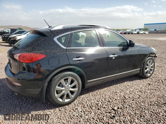 2011 Infiniti EX Journey with VIN JN1AJ0HR5BM853173, listed as a Copart auction lot 76374454 with 112,513 mi miles and Salvage Title. Bid and sale history available at DreamBid. Image 3.