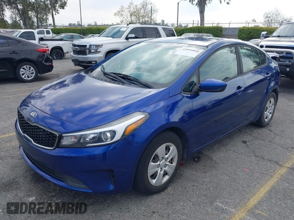 2017 Kia Forte LX with VIN 3KPFK4A74HE160960, listed as a IAAI auction lot 41894868 with 61,501 mi miles. Bid and sale history available at carsss.com. Image 18.