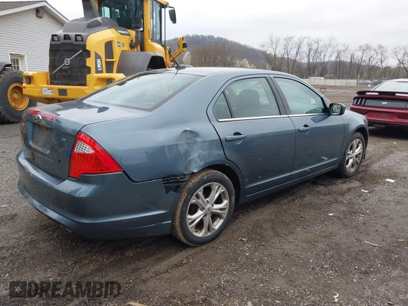 2012 Ford Fusion SE with VIN 3FAHP0HA4CR272590, listed as a IAAI auction lot 42011280 with 81,793 mi miles. Bid and sale history available at carsss.com. Image 4.