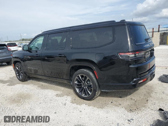 2024 Jeep Grand Wagoneer Series II with VIN 1C4SJSFP0RS158233, listed as a Copart auction lot 45853005 with 11,498 mi miles and Clean title. Bid and sale history available at DreamBid. Image 2.