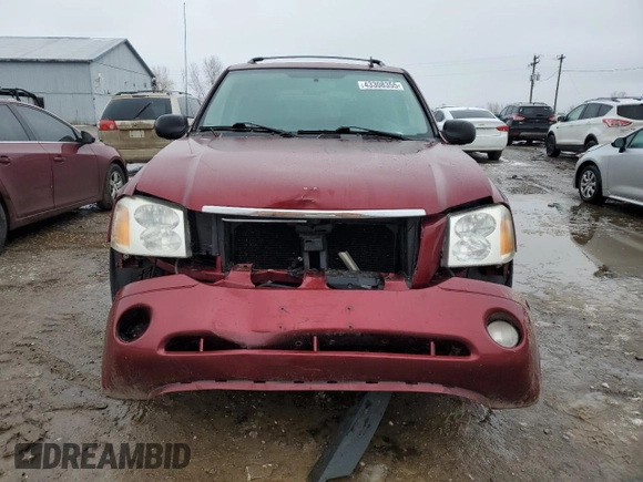 2008 GMC Envoy SLE2 with VIN 1GKDT13SX82212386, listed as a Copart auction lot 43308355 with 126,392 mi miles and Clean Title. Bid and sale history available at carsss.com. Image 5.