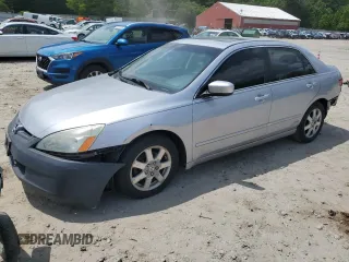2005 Honda Accord EX-L z VIN 1HGCM66585A037534, wystawiony jako Copart lot #59311145 z przebiegiem 182 062 mil mil oraz Czysty tytuł • Clean title. Historia ofert i sprzedaży dostępna na DreamBid. Obrazek 1.