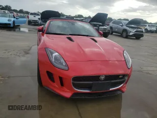 2014 Jaguar F-Type S with VIN SAJWA6FC1E8K01248, listed as a Copart auction lot 74448744 with Not Provided miles and Salvage Title. Bid and sale history available at DreamBid. Image 5.