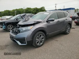 2020 Honda CR-V EX-L z VIN 5J6RW2H87LL019508, wystawiony jako Copart lot #59014035 z przebiegiem 112 061 mil mil oraz Szkoda całkowita • Salvage title. Historia ofert i sprzedaży dostępna na DreamBid. Obrazek 1.