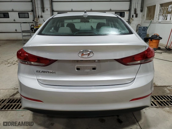 2017 Hyundai Elantra SE with VIN 5NPD84LF3HH096755, listed as a Copart auction lot 42436775 with 98,555 mi miles and Non Repairable. Bid and sale history available at carsss.com. Image 6.
