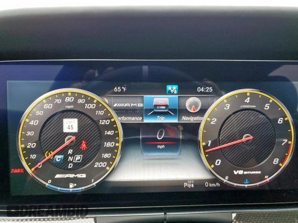 2018 Mercedes-Benz E 63 S AMG with VIN WDDZF8KB8JA254169, listed as a Copart auction lot 50769985 with 111,984 mi miles and Salvage Title. Bid and sale history available at DreamBid. Image 9.