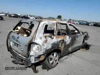 2006 Hyundai Santa Fe GLS with VIN KM8SC13E96U106960, listed as a Copart auction lot 72083844 with 0 mi miles and Non Repairable. Bid and sale history available at carsss.com. Image 3.