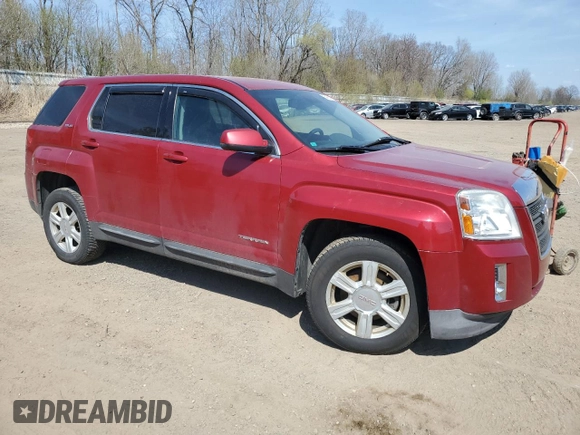 2014 GMC Terrain SLE with VIN 2GKFLVEK0E6280918, listed as a Copart auction lot 54554785 with 114,921 mi miles and Clean Title. Bid and sale history available at carsss.com. Image 4.