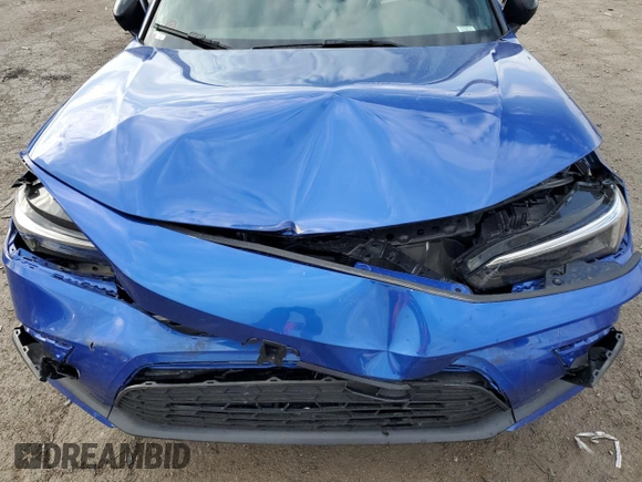 2023 Honda Civic Sport with VIN 2HGFE2F55PH502729, listed as a Copart auction lot 50946685 with Not provided miles and Salvage title. Bid and sale history available at DreamBid. Image 12.