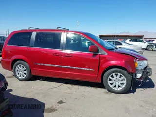2016 Chrysler Town & Country Touring with VIN 2C4RC1BG5GR287625, listed as a IAAI auction lot 41670452 with 89,308 mi miles. Bid and sale history available at carsss.com. Image 14.