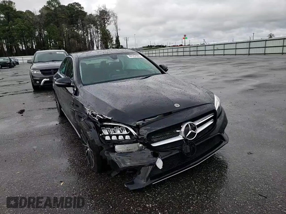 2020 Mercedes-Benz C with VIN WDDWF8DB2LR527871, listed as a Copart auction lot 47757005 with 71,253 mi miles and Salvage Title. Bid and sale history available at carsss.com. Image 11.