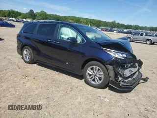 2023 Toyota Sienna Limited z VIN 5TDZSKFC1PS106060, wystawiony jako Copart lot #54187105 z przebiegiem 17 341 mil mil oraz Szkoda całkowita • Salvage title. Historia ofert i sprzedaży dostępna na DreamBid. Obrazek 4.