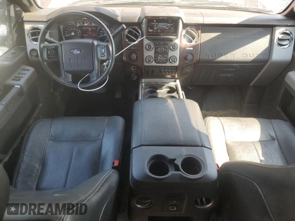2015 Ford F-250 Lariat with VIN 1FT7W2B69FEC85206, listed as a Copart auction lot 63367665 with 195,568 mi miles and Clean title. Bid and sale history available at DreamBid. Image 8.