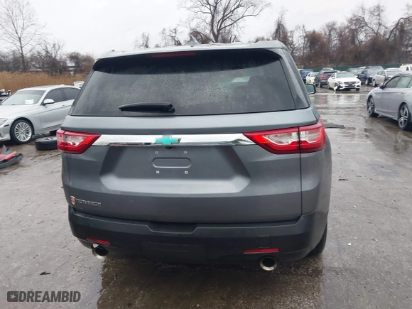 2021 Chevrolet Traverse LS with VIN 1GNERFKW6MJ145325, listed as a IAAI auction lot 41465202 with 102,406 mi miles. Bid and sale history available at carsss.com. Image 16.