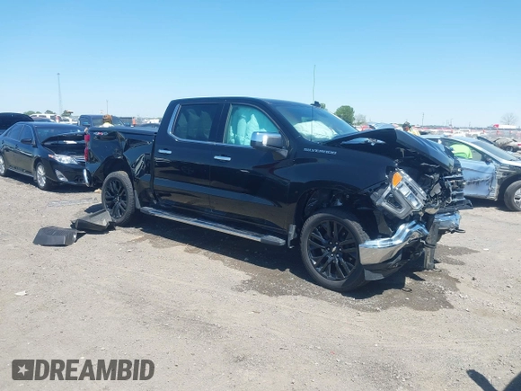 2024 Chevrolet Silverado 1500 LTZ with VIN 2GCUDGED7R1152966, listed as a IAAI auction lot 42037717 with 13,609 mi miles and . Bid and sale history available at DreamBid. Image 1.