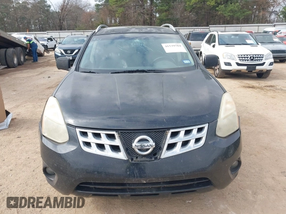 2012 Nissan Rogue S with VIN JN8AS5MT3CW256381, listed as a IAAI auction lot 41539784 with 185,851 mi miles. Bid and sale history available at carsss.com. Image 6.