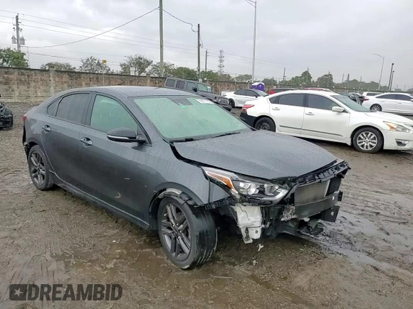 2020 Kia Forte GT-Line with VIN 3KPF34AD0LE142967, listed as a Copart auction lot 88877125 with 70,732 mi miles and Non Repairable. Bid and sale history available at carsss.com. Image 11.